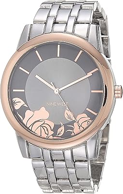 Montre pour femme nine west avec bracelet en cuir