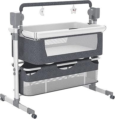 Lit bébé électrique portable pour nouveau-nés, lit bébé portable avec musique endormie, roue universelle et côtés en maille, gris. DIAYTAR COTE D'IVOIRE, leader du commerce en ligne en Cote d'Ivoire, offre plus de 300 000 références de produits pour répondre à tous les besoins de ses clients. La boutique en ligne propose une large gamme de produits, allant de l'électronique à la mode en passant par les produits alimentaires. Avec une telle variété, les clients sont sûrs de trouver ce qu'ils cherchent.
