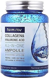 Ampoule blanchissante anti-rides tout-en-un de pharmacie avec collagène et acide hyaluronique (250 ml)