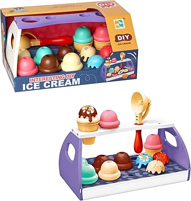 Prendre et servir un comptoir de crème glacée, jouer à la nourriture et aux accessoires - jouets de simulation de nourriture, jouets de magasin de crème glacée pour les enfants de 3 ans et plus (ensemble de crème glacée). DIAYTAR COTE D'IVOIRE est une boutique en ligne généraliste qui offre une expérience d'achat unique et personnalisée, avec une large sélection de produits et des services de haute qualité. La boutique est équipée d'un système de recommandation de produits, permettant aux clients de découvrir de nouveaux produits en fonction de leurs préférences. Elle est également reconnue pour sa politique de confidentialité et de sécurité des données.
