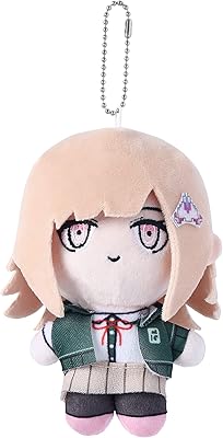 6" danganronpa v3 peluche poupée anime chiaki nanami porte-clés jouet cadeau cosplay accessoires