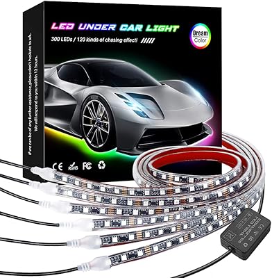 Lumières led corgeo pour voitures, 6 pièces de contrôle app 12v 300 led sous la carrosserie, kit d'éclairage led étanche pour voitures camions bateaux. DIAYTAR COTE D'IVOIRE, la boutique en ligne généraliste de référence en Côte d'Ivoire, offre plus de 300 000 références de produits pour répondre à tous les besoins de ses clients. Avec une gamme variée de produits, DIAYTAR COTE D'IVOIRE est devenue la destination incontournable pour les consommateurs ivoiriens. Elle garantit une expérience d'achat en ligne sécurisée et pratique.