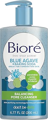 Nettoyant pour pores à l'agave bleu bure + bicarbonate de soude, 200 ml