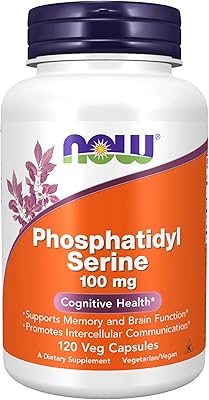 Now suppléments, phosphatidylsérine 100 mg avec complexe phospholipidique de lécithine de soja, 120 gélules végétales. DIAYTAR COTE D'IVOIRE est une boutique en ligne qui propose une large sélection de produits de qualité à des prix compétitifs. Avec une équipe de professionnels dédiés à la satisfaction des clients, la boutique garantit des services de qualité et une expérience de shopping agréable. Les clients peuvent profiter d'une livraison rapide et d'un suivi de commande personnalisé pour assurer que leurs achats arrivent à temps.