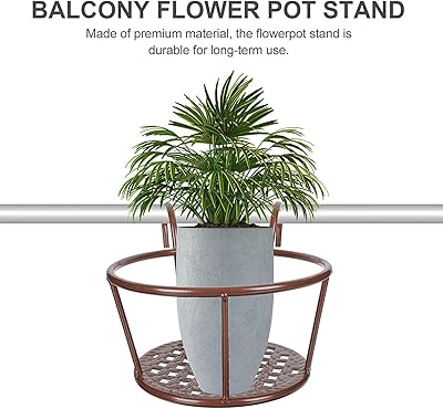 1 ensemble de supports de pots de fleurs suspendus fleurs étagères pour plantes