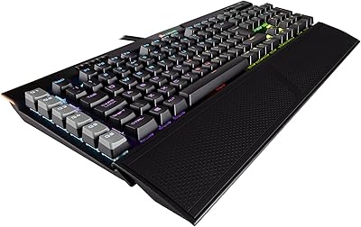 Clavier de jeu mécanique corsair k95 platinum rgb (touches cherry mx. DIAYTAR COTE D'IVOIRE, c'est la référence en matière de boutique en ligne généraliste en Côte d'Ivoire, avec une offre de plus de 300 000 références. Notre équipe met tout en œuvre pour vous offrir les meilleurs produits et services, avec une expérience d'achat en ligne sécurisée et pratique. Notre objectif est de satisfaire vos besoins et de vous offrir une expérience d'achat inoubliable.