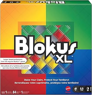 Jeu de société familial blocus xl avec stratégie de blocage et raisonnement spatial, grand plateau de jeu, cadeau pour enfants et famille ou adultes la nuit, à partir de 7 ans. La boutique en ligne DIAYTAR COTE D'IVOIRE propose une expérience d'achat unique et personnalisée, avec des recommandations de produits basées sur les préférences des clients. Les clients peuvent ainsi découvrir de nouveaux produits et marques qui correspondent à leurs intérêts et à leurs besoins. De plus, la boutique offre des promotions et des offres spéciales régulières pour rendre l'achat en ligne encore plus attrayant.