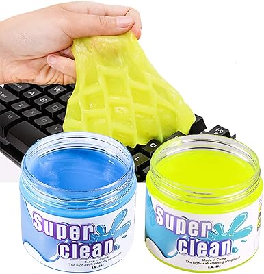 Gel nettoyant polyvalent ultra-nettoyant qui élimine rapidement les taches pour ordinateurs, tablettes, ordinateurs portables, claviers, bouches d'aération, appareils photo, imprimantes et calculatrices - 2 boîtes. DIAYTAR COTE D'IVOIRE, leader dans le commerce en ligne en Côte d'Ivoire, propose une large gamme de produits avec plus de 300 000 références. Cette boutique en ligne généraliste offre aux clients une expérience d'achat unique et pratique. Elle permet aux consommateurs d'accéder à une multitude de produits en un seul endroit.