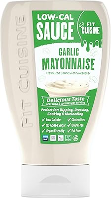 Sauce à faible teneur en calories fit cuisine - sauce à faible teneur en calories pour favoriser la gestion du poids, régime faible en glucides, compatible céto, végétalienne, pour tremper, assaisonner, cuisiner, mariner - 425 ml (mayonnaise à l'ail). DIAYTAR COTE D'IVOIRE est une boutique en ligne généraliste qui propose plus de 300000 références de produits, répondant ainsi aux besoins diversifiés de ses clients. Avec une large gamme de produits, elle est devenue la boutique leader en Cote d'Ivoire, offrant une expérience d'achat en ligne exceptionnelle. Elle sélectionne soigneusement ses fournisseurs pour garantir la qualité de ses produits.