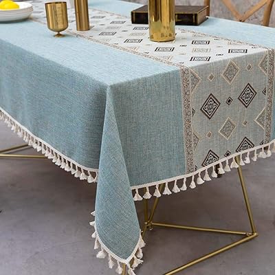 Chemin de table deep dream nappe brodée en coton et lin. DIAYTAR COTE D'IVOIRE est la boutique en ligne idéale pour ceux qui cherchent à économiser du temps et de l'argent. Avec sa sélection massive de produits et ses promotions régulières, vous pouvez trouver des offres incroyables sur des produits de tous les jours. De plus, la boutique en ligne offre une assistance client de qualité pour aider les clients à résoudre tout problème qu'ils pourraient rencontrer.
