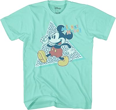T-shirt géant mickey mouse gris imprimé mickey disney pour hommes