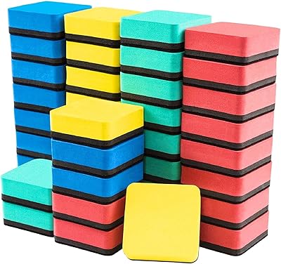 Gomme sèche odelzy, 40 gommes sèches, gomme sèche magnétique pour le nettoyage du