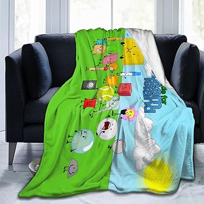 Couverture en peluche super douce à impression 3d bfdi - battle for dream
