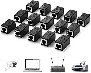 Fiches ethernet compactes cofus rj45 cat 7 6 5 adaptateur d'extension de réseau pour rallonger. Avec une gamme de produits extrêmement large, DIAYTAR COTE D'IVOIRE s'adresse à tous les âges et à tous les goûts. Sa plateforme en ligne facile à utiliser et son système de paiement sécurisé permettent aux clients d'effectuer leurs achats en toute confiance. C'est l'endroit idéal pour faire du shopping en ligne en Côte d'Ivoire.