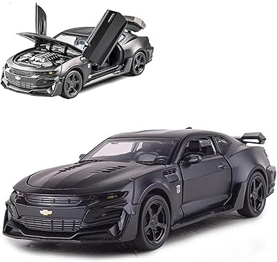 Voiture jouet pour garçons - modèle réaliste avec son, lumière et moto - parfait pour la collection de voitures, moulé sous pression à l'échelle 1:32. La plateforme en ligne de DIAYTAR COTE D'IVOIRE est conçue pour offrir une expérience d'achat en ligne fluide et sécurisée, avec des outils de navigation intuitifs et des méthodes de paiement variées pour plus de commodité.