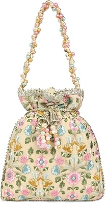 Un sac potli en or pour femme, fait à la main en or, adapté aux soirées, un sac à main élégant pour les mariées - ah-p113g, or, or. DIAYTAR COTE D'IVOIRE, leader du commerce en ligne en Côte d'Ivoire, propose une large sélection de produits avec plus de 300 000 références. Vous pouvez y trouver tout ce dont vous avez besoin, des produits alimentaires aux accessoires de mode, en passant par les équipements électroménagers. La boutique en ligne DIAYTAR COTE D'IVOIRE met tout en œuvre pour offrir une expérience d'achat en ligne sécurisée et pratique.