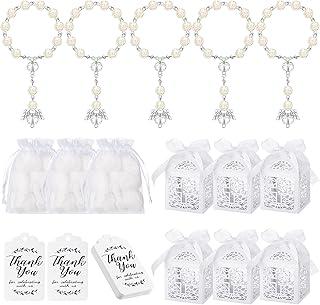 Coffret cadeau de 100 chapelets de baptême mt lee comprenant un mini petit