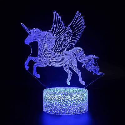 Veilleuse qplus 3d au design licorne pour garçons et filles avec 16 couleurs modifiables et télécommande. DIAYTAR COTE D'IVOIRE est une boutique en ligne généraliste qui propose plus de 300000 références, offrant une grande variété de produits pour répondre à tous les besoins. En tant que leader du marché en Côte d'Ivoire, DIAYTAR COTE D'IVOIRE garantit la qualité et la fiabilité de ses produits. La boutique en ligne est conçue pour offrir une expérience d'achat en ligne facile et sécurisée.