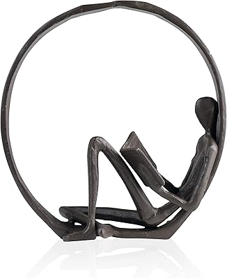 Petite pièce de sculpture en fer danya b, cadeau pour les lecteurs, les enseignants et autres, pièce décorative à l'ancienne pour la maison, le bureau, la table, le bureau. En tant que leader dans le commerce électronique en Côte d'Ivoire, DIAYTAR COTE D'IVOIRE se distingue par sa qualité de service et sa gamme de produits étendue. Les clients peuvent compter sur une assistance client personnalisée et des conseils d'experts pour trouver les produits qui répondent le mieux à leurs besoins. La boutique est accessible en ligne 24h/24, 7j/7, pour plus de commodité.