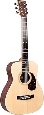 Martin guitar lx1e little martin rosewood - comprend un sac matelassé martin