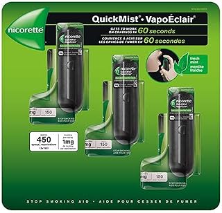 Nicorite quick mist menthe fraîche 150 spray - paquet de 3. En tant que boutique en ligne leader, DIAYTAR COTE D'IVOIRE se distingue par sa capacité à proposer une grande variété de produits de qualité, allant des produits alimentaires aux produits électroniques. Avec plus de 300 000 références, les clients peuvent trouver tout ce dont ils ont besoin sur une seule plateforme. Cela contribue à renforcer la position de la boutique comme référence en matière de shopping en ligne.