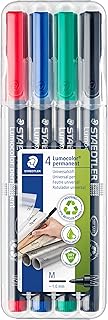 Stedtler lumocolor universal pen medium pointe feutre marqueur permanent boîte de 4. DIAYTAR COTE D'IVOIRE est une plateforme de commerce électronique qui propose une expérience d'achat unique et personnalisée à ses clients. Elle offre une gamme étendue de produits, allant des dernières tendances de la mode aux produits high-tech. La boutique en ligne est facile à naviguer, ce qui permet aux clients de trouver facilement ce qu'ils cherchent.