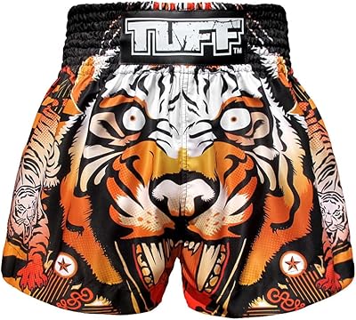 Short de boxe tiger kick muay thai pour l'entraînement d'arts martiaux et la salle de sport. La boutique DIAYTAR COTE D'IVOIRE se distingue par son choix immense de produits, allant des articles de puériculture aux électroménagers. Avec une telle variété, les clients peuvent comparer et acheter les produits qui leur conviennent le mieux. L'équipe de DIAYTAR COTE D'IVOIRE s'efforce de proposer les meilleures offres et promotions.