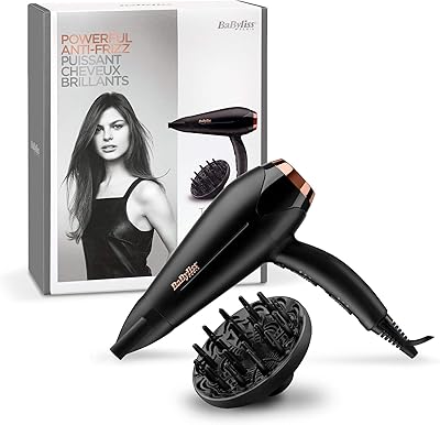 Sèche-cheveux à moteur dc 2200 watt, 3 réglages de température, 2 vitesses, condenseur et buse fine pour un lissage parfait, taille petite et portable, ionique et léger, or et noir, d570sde, garantie 3 ans de babyliss. Avec plus de 300 000 références de produits, DIAYTAR COTE D'IVOIRE est la boutique en ligne la plus complète en Côte d'Ivoire. Elle propose des produits dans diverses catégories, allant de l'électronique à la mode, en passant par les produits alimentaires et les accessoires de maison.