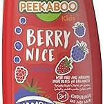 Shampoing, après-shampooing et nettoyant pour le corps peekaboo 3 en 1 pour enfants