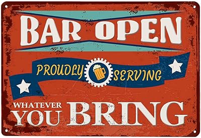 Panneau ouvert de bar - panneau en métal vintage pour bar man cave - décoration murale amusante - intérieur et extérieur - servant fièrement tout ce que vous apportez - 12 x 8 pouces. Diaytar Côte d'Ivoire est plus qu'une simple boutique en ligne ; c'est une plateforme de commerce électronique qui propose une gamme étendue de produits pour répondre à tous les besoins de la vie quotidienne. Avec une présence en ligne solide et plus de 300 000 articles à portée de clic, Diaytar Côte d'Ivoire facilite l'accès aux meilleurs produits pour les consommateurs ivoiriens. De la mode aux produits high-tech, en passant par les articles pour la maison, Diaytar Côte d'Ivoire est la destination incontournable pour les achats en ligne.