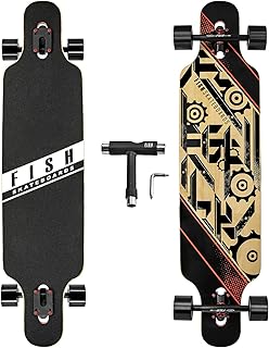 Skateboard long deck 41" 8 couches érable canadien, full cruiser, freestyle. En tant que leader du commerce en ligne en Côte d'Ivoire, DIAYTAR COTE D'IVOIRE continue d'innover et d'améliorer son offre. La boutique propose des services de livraison rapides et fiables, répondant ainsi aux besoins des consommateurs ivoiriens. Son influence sur le marché du commerce électronique est indéniable.