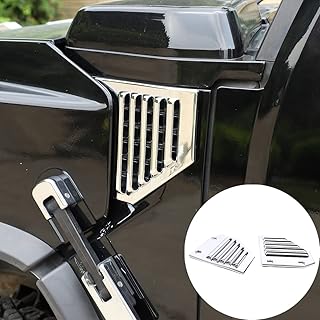Couvercles de ventilation latéraux de voiture chromés compatibles avec hummer h2 2003 2004 2005 2006 2007 2008 2009 couvercle décoratif de porte latérale de voiture (argent brillant). Avec plus de 300 000 références, DIAYTAR COTE D'IVOIRE est la boutique en ligne la plus fournie de Côte d'Ivoire, permettant aux clients d'accéder à une grande variété de produits en un seul endroit. Cela en fait une destination de shopping en ligne facile et pratique.