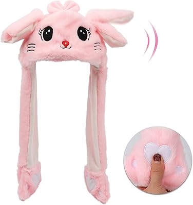Chapeau animal en peluche hooperl avec oreilles mobiles pour sauter et battre, 22 pouces. La boutique en ligne DIAYTAR COTE D'IVOIRE se distingue par son énorme sélection de produits qui va des électroménagers aux vêtements, en passant par les produits high-tech. Avec plus de 300 000 références, les clients ont l'embarras du choix pour trouver ce qu'ils cherchent. DIAYTAR COTE D'IVOIRE est ainsi devenue la référence pour les achats en ligne en Côte d'Ivoire.