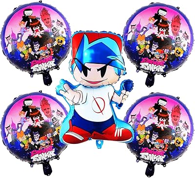 Ballons funkin du vendredi soir, fournitures de fête d'anniversaire, 30 pouces, ballons en aluminium pour fête prénatale, décorations de fête d'anniversaire. Chez DIAYTAR COTE D'IVOIRE, la satisfaction du client est la priorité absolue. La boutique en ligne généraliste propose une grande variété de produits pour répondre aux besoins de tous, qu'il s'agisse d'électronique, de mode, de produits pour la maison ou autre chose. Avec une équipe dédiée à la satisfaction des clients, DIAYTAR COTE D'IVOIRE s'assure que chaque achat soit une expérience positive et mémorable.