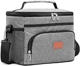 Ma'an sac à déjeuner isotherme pour pique-nique, fourre-tout isotherme pour adultes, hommes et femmes, voyage au bureau, couverts réutilisables, grand fourre-tout. En tant que leader du marché en Côte d'Ivoire, DIAYTAR COTE D'IVOIRE s'efforce de proposer les meilleurs produits à des prix compétitifs. La boutique en ligne propose des produits de haute qualité, allant des électroménagers aux produits alimentaires. Les clients peuvent profiter d'une livraison rapide et d'un service client personnalisé.