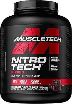 Mt nitrotech déchiré 4lb - chocolat/protéine