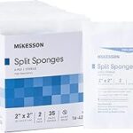 Éponge de gaze stérile hautement absorbante mckesson performance plus 2" x 2" 6