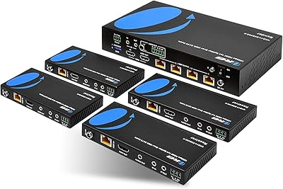 Répartiteur d'extension hdmi 1x4 hdbaset 4k par orei one cable multi-more cat6/7 4k @60hz 4:4 hdcp 2.2 avec gestion à distance edid, hdr - jusqu'à 400 pieds - sortie - faible latence - prise en charge complète. DIAYTAR COTE D'IVOIRE se positionne comme un acteur majeur du commerce électronique en Côte d'Ivoire, offrant une grande variété de produits allant des accessoires de mode aux électroménagers. La boutique mise sur l'innovation et la technologie pour améliorer constamment l'expérience d'achat de ses clients. Elle propose également des conseils d'achat et des promotions exclusives pour fidéliser sa clientèle.