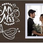Cadre photo anubita mr & mrs pour anniversaire de mariage et cadeaux