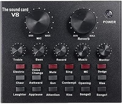 Carte son multifonction live v8, interface audio usb intelligente réglable, mixeur vocal, carte son pour l'enregistrement de l'hébergement vocal. La boutique en ligne Diaytar Côte d'Ivoire s'engage à offrir une expérience d'achat en ligne sécurisée et fiable, avec des méthodes de paiement variées et une politique de retour flexible. Elle est devenue le point de référence pour les ivoiriens qui recherchent des produits variés et de qualité à des prix compétitifs.