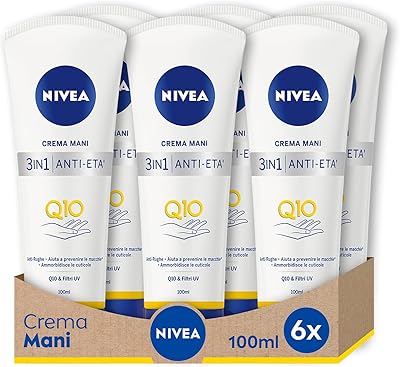 Crème pour les mains nivea 6 paquets de 100 ml anti