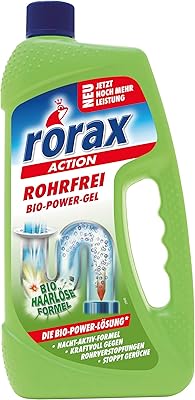 Gel nettoyant pour canalisations écologique rorax biopower, 1 litre. La boutique en ligne DIAYTAR COTE D'IVOIRE est une plateforme de commerce électronique qui propose une large gamme de produits. Avec plus de 300000 références, elle est la destination idéale pour les clients qui recherchent des produits de qualité à des prix compétitifs. Elle est connue pour son service client de haute qualité.