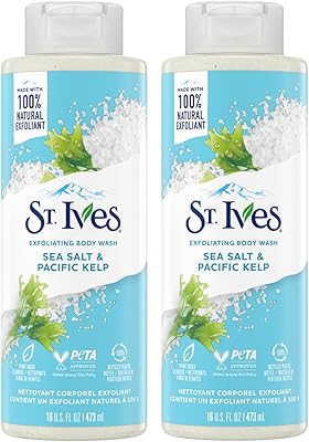Nettoyant exfoliant pour le corps st. ives, sel marin et herbe du pacifique