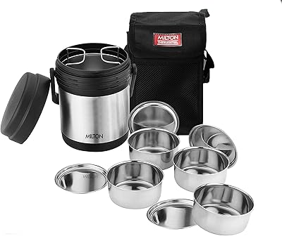 Récipient pour aliments chauds milton thermosteel, lot de 4, noir/acier inoxydable. DIAYTAR COTE D'IVOIRE est une boutique en ligne généraliste qui propose plus de 300 000 références de produits, faisant d'elle la boutique leader en Côte d'Ivoire. Avec une telle offre, les clients peuvent trouver tout ce dont ils ont besoin en un seul endroit. La boutique en ligne est conçue pour offrir une expérience d'achat pratique et sécurisée.