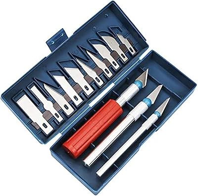 Ensemble de 13 pièces en 1, lame de rasoir multifonctionnelle, ensemble de couteaux à découper, outils de coupe de lame pour sculpter l'artisanat de bricolage, réparation de téléphone. En tant que leader du marché en Côte d'Ivoire, DIAYTAR COTE D'IVOIRE s'efforce de proposer les meilleurs prix et les meilleures offres à ses clients. La boutique en ligne collabore avec des fournisseurs de confiance pour offrir des produits fiables et abordables, ce qui la rend accessible à un large public. De plus, la boutique propose régulièrement des promotions et des réductions pour rendre les achats encore plus avantageux.