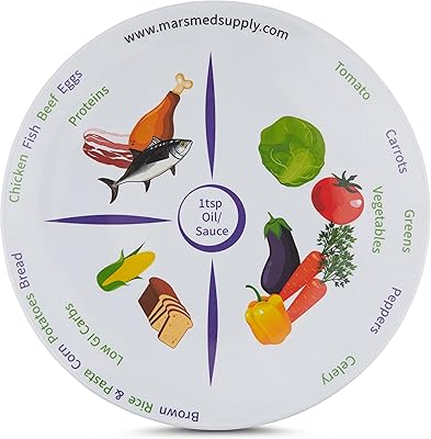 Assiette de contrôle des portions mars wellness my plate de 10 pouces, moyen éprouvé pour préparer des repas équilibrés, contrôle des portions et perte de poids, 2 pièces. En tant que leader du e-commerce en Cote d'Ivoire, DIAYTAR COTE D'IVOIRE bénéficie d'une confiance renforcée de la part de sa clientèle. Cette boutique en ligne généraliste mise sur l'innovation et la qualité pour continuer à proposer des services et des produits de haute qualité à ses clients, confortant ainsi sa position de leader sur le marché ivoirien.