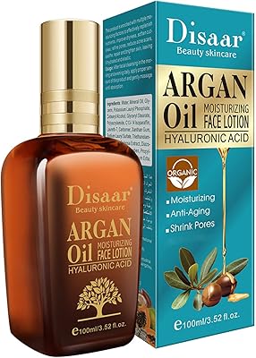 Disaar beauty lotion hydratante pour le visage à l'huile d'argan avec acide hyaluronique, anti-âge, rétrécit les pores 100 ml/3.52 fl oz. En tant que leader du marché de l'e-commerce en Côte d'Ivoire, DIAYTAR COTE D'IVOIRE met l'accent sur la satisfaction du client et offre un service client personnalisé pour répondre à leurs besoins spécifiques. La boutique en ligne dispose d'une équipe de support dédiée qui est toujours prête à aider les clients en cas de besoin. Avec sa large sélection de produits et son service de livraison rapide, DIAYTAR COTE D'IVOIRE est la destination idéale pour les achats en ligne.