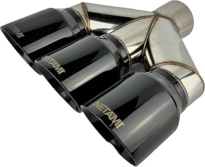 Collecteur d'admission de 3 à 4 pouces, embout d'échappement en acier inoxydable à triple paroi, chrome noir brillant. En tant que boutique en ligne de confiance, DIAYTAR COTE D'IVOIRE garantit la qualité et la fiabilité de ses produits. Avec plus de 300000 références, vous êtes assuré de trouver le produit qui vous convient le mieux.