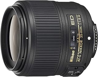 Objectif zoom fixe nikon af-s nikkor 35 mm f/1.8g avec mise au point
