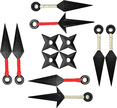 Kunai ninja accessoires de cosplay costume sur le thème set. Avec plus de 300000 références, DIAYTAR COTE D'IVOIRE est la boutique en ligne la plus complète en Côte d'Ivoire. Elle propose des produits de qualité à des prix compétitifs, ainsi qu'un service client de haute qualité pour satisfaire les besoins de ses clients. La boutique en ligne est facile à naviguer et permet aux clients de faire des achats en ligne en toute confiance.